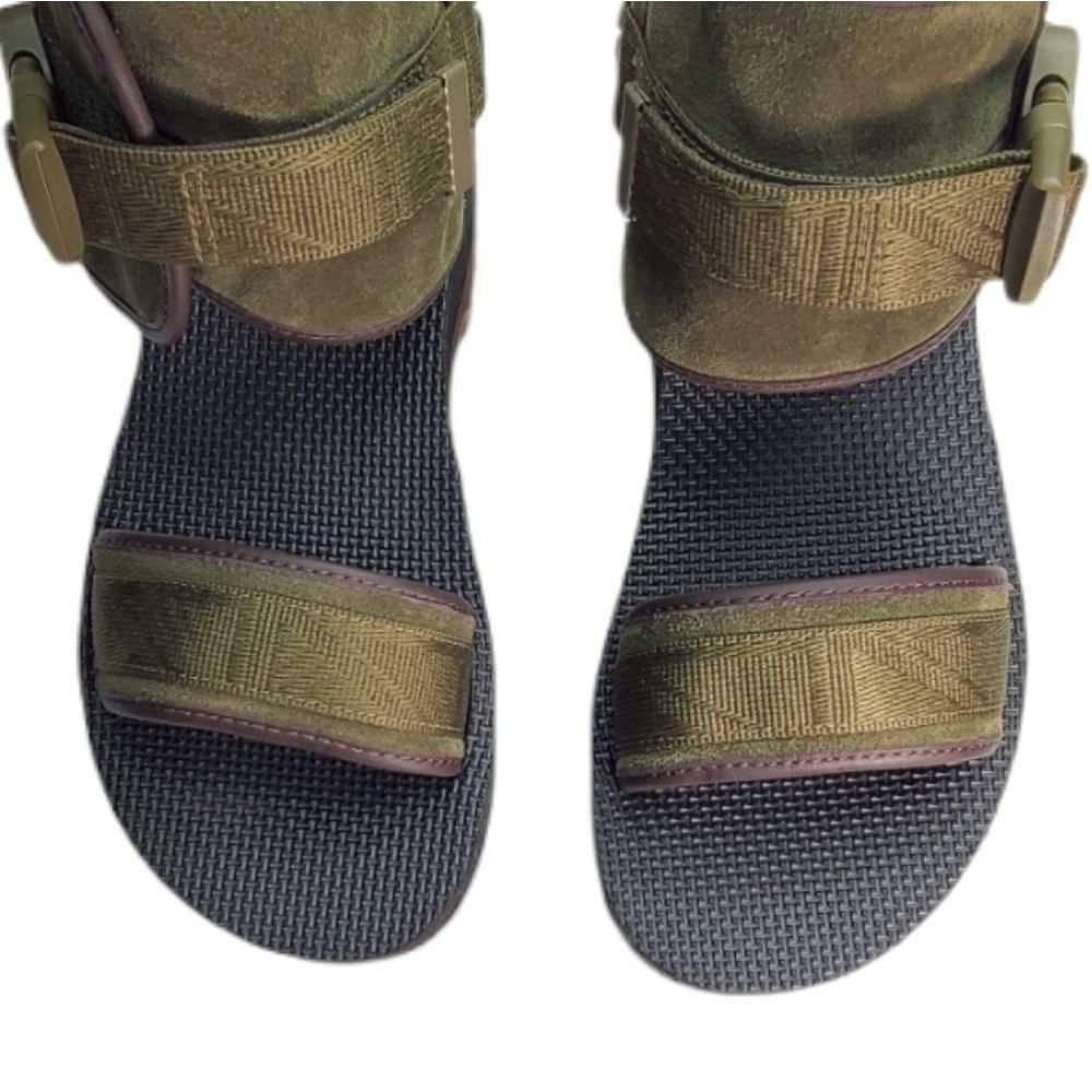 NWOT Dark Olive Teva Indio Jewel Sandals - Picture 6 of 8